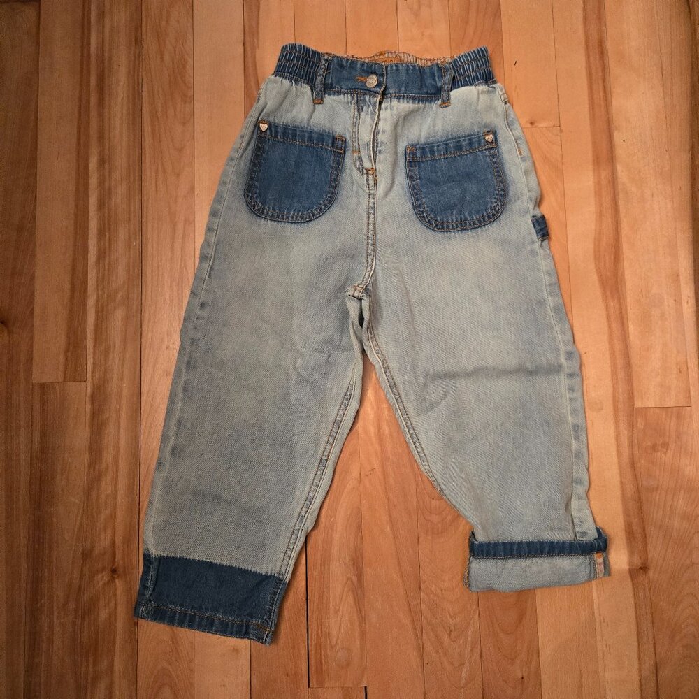 Girls denim Capri